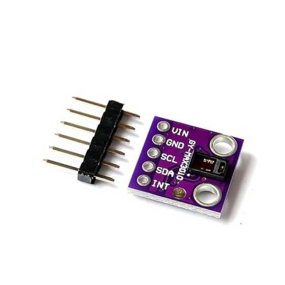 GY-MAX30102 Kan Oksijeni Ve Nabız Ölçer - Kalp Atış Hızı Sensör Modülü - Mor - 1