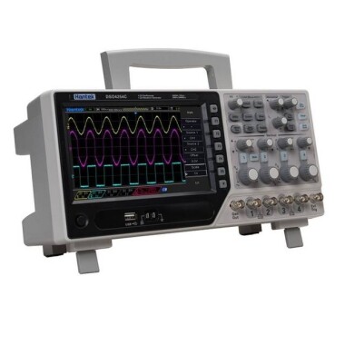 Hantek DSO4204C 200MHz 4CH Depolama Osiloskopu-Sinyal Kaynağı US Fişli - 1