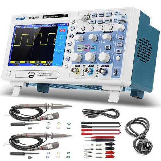 Hantek DSO7084B 80MHz 4CH Dijital Depolama Osiloskopu CN Fişli - 1