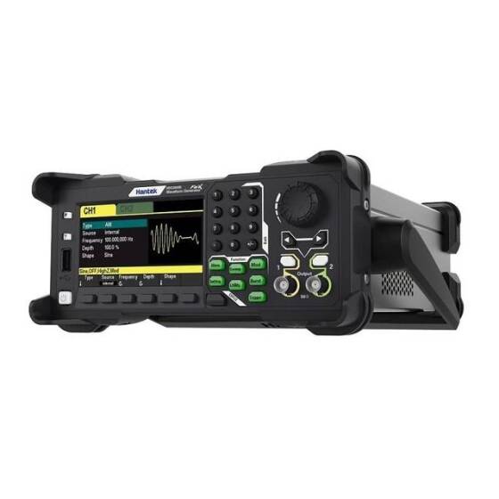 Hantek HDG3012B 15MHz 2 Kanal Fonksiyon Sinyal Jeneratörü EU Fişli - 1