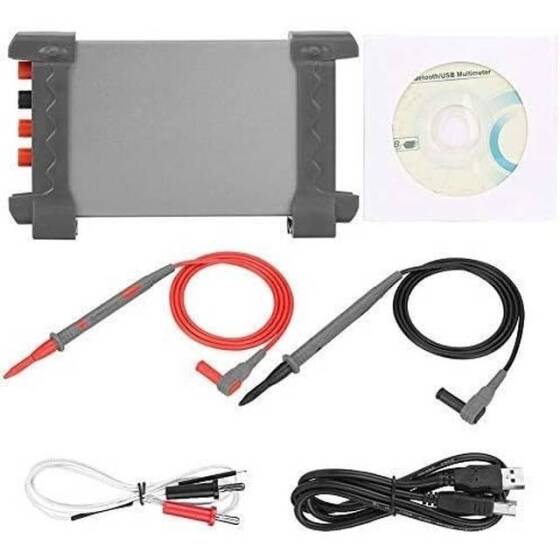Hantek365F iPad/Bluetooth Destekli Kablosuz USB Sanal Multimetre Pilli - 1