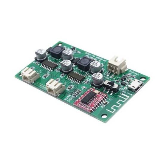 HF69B Bluetooth DC 5V/3.7V 2X6W Güç Amplifikatör Devresi - 2