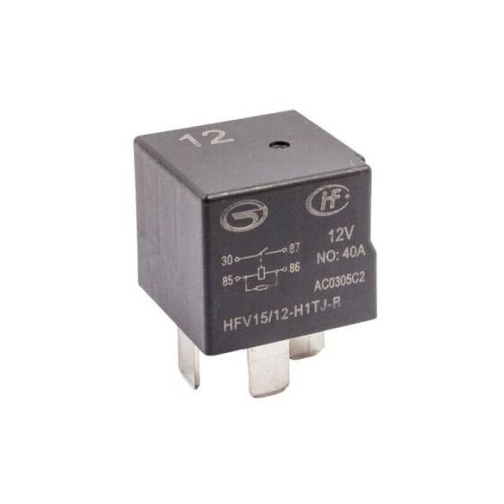 HFV15/12-H1TJ-R 12V 40A Otomotiv Rölesi 4 Pin - 1
