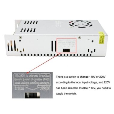 Yüksek Kaliteli Güç Kaynağı 360W 24V 15A Uzun Stil - 3
