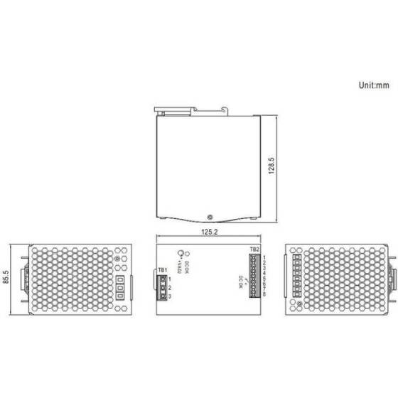Yüksek Kaliteli Güç Kaynağı 480W 24V 20A S-480-24 - 2