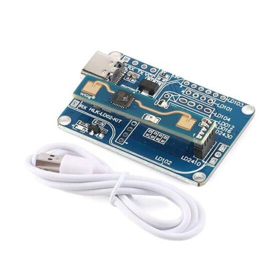 HLK-LD2410B+BLE 24Ghz Radar Hareket Algılama Sensörü Modülü Kiti - 1