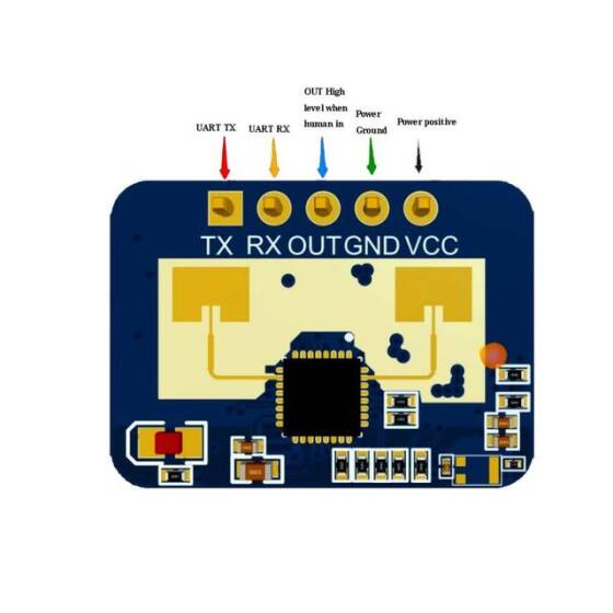 HLK-LD2410C 24Ghz Radar Hareket Algılama Sensörü Modülü - 3