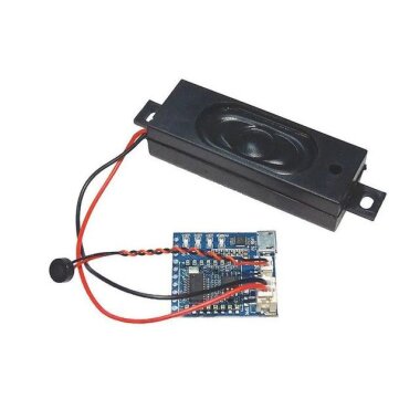 HLK-V20 Ses Tanıma Modülü Hoparlör+Mikrofon Test Kit - 1