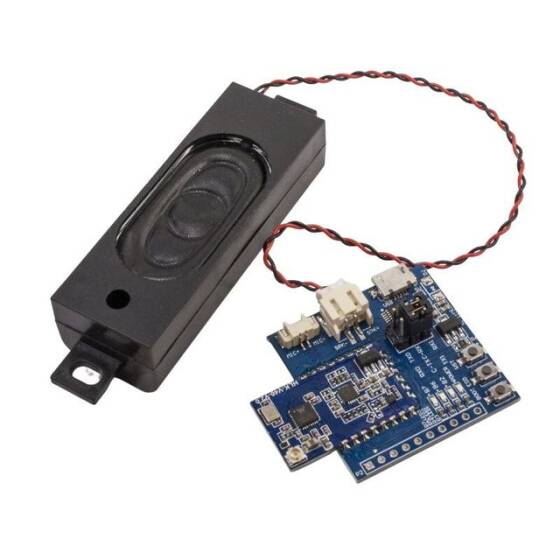 HLK-V40 Ses Sentezi Modülü Hoparlör+Mikrofon Test Kit - 2