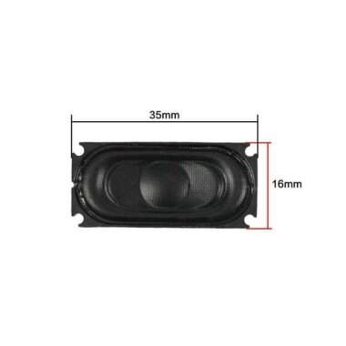 Hoparlör 35x16mm 8 ohm 8Ω 2W - 3