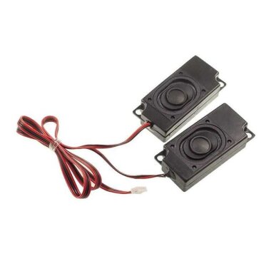 Hoparlör Çifti JST Soketli 70x33mm 8 ohm 8Ω 2W - 1