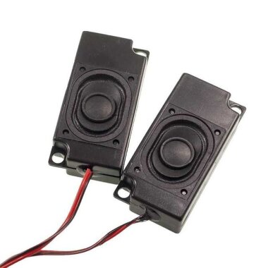Hoparlör Çifti JST Soketli 70x33mm 8 ohm 8Ω 2W - 2