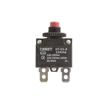 HT-01-A 13A Aşırı Akım Koruyucu Devre Kesici Sigorta - Kırmızı - Görsu Elektronik