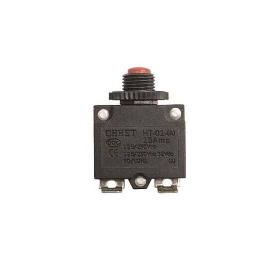 HT-01-A 15A Aşırı Akım Koruyucu Devre Kesici Sigorta 90C - 1