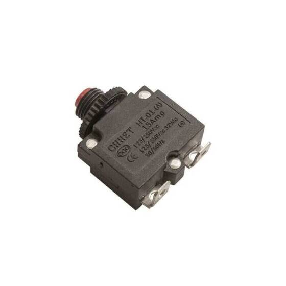 HT-01-A 15A Aşırı Akım Koruyucu Devre Kesici Sigorta 90C - 2