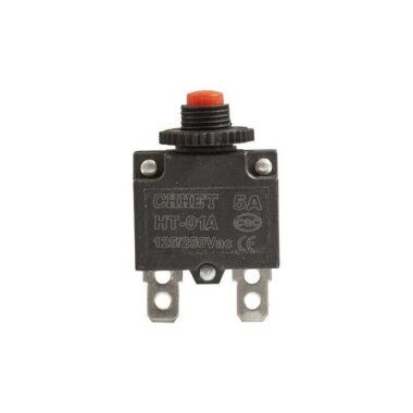 HT-01-A 5A Aşırı Akım Koruyucu Devre Kesici Sigorta - Kırmızı - Görsu Elektronik