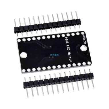 HT16K33 16x8 Dot Matrix Sürücü Kartı - 5
