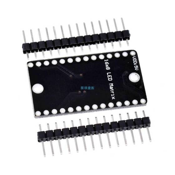 HT16K33 16x8 Dot Matrix Sürücü Kartı - 5