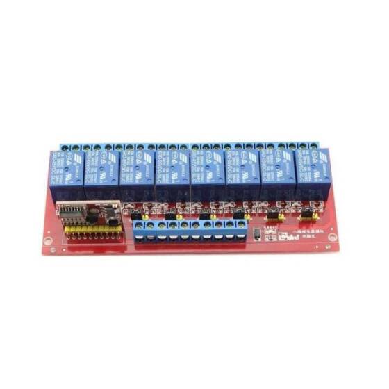 IR Kumandalı Röle Kartı 5V 8 Kanal - 2