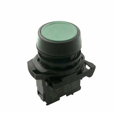 ISP-AA31 Yaylı Push Buton -Yeşil - 1