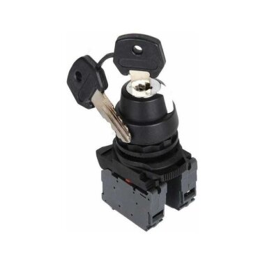 ISP-AG03 Üç Konumlu Anahtarlı Mandal Buton 1-0-2 - ISISO