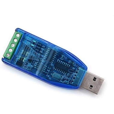 İzole Endüstriyel Sınıf USB RS485 İletişim Modülü 5 V Seri Bağlantı Noktası Hattı Dönüştürücü TVS Koruması CH340 - 1