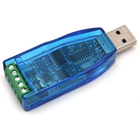 İzole Endüstriyel Sınıf USB RS485 İletişim Modülü 5 V Seri Bağlantı Noktası Hattı Dönüştürücü TVS Koruması CH340 - 2