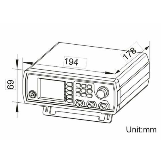 JDS6600 60MHz DDS Çift Kanal Sinyal Jeneratörü - 4