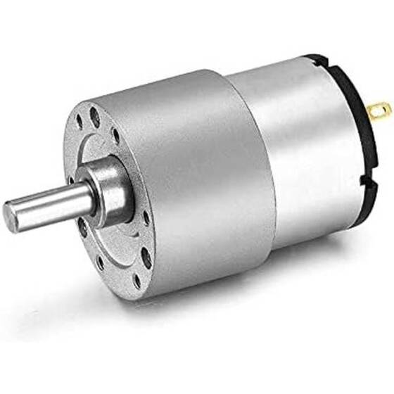 JGB37-520 DC 12V 960RPM Minyatür İleri ve Geri Fırçalı DC Hız Düşürücü Motor - 2