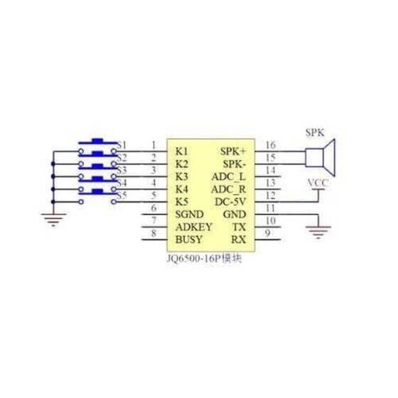 JQ6500 Mp3 Modülü - 3