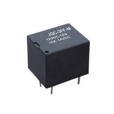 JQC-3FF-M 12V 15A Röle 5 Pin - 1