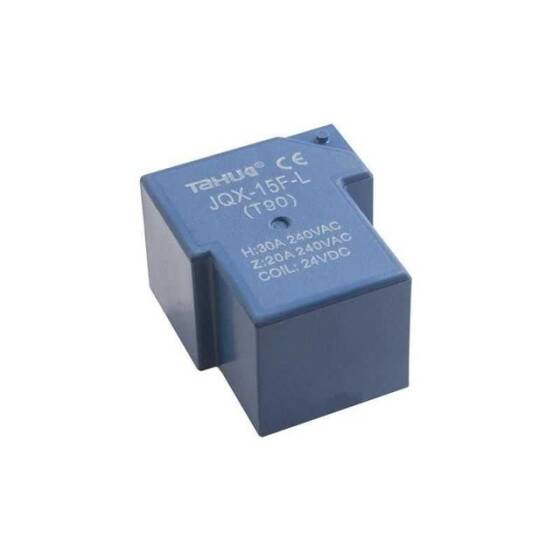 JQX-15F-L T90 24V 30A Röle 4 Pin - 1