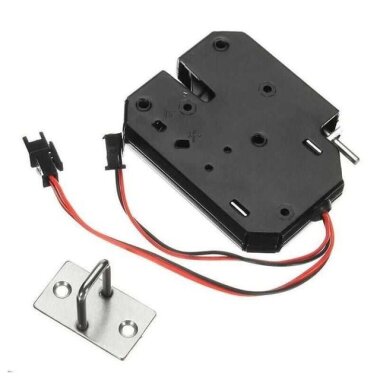 K02 24V 2A Manyetik Selenoid Kilit - Görsu Elektronik