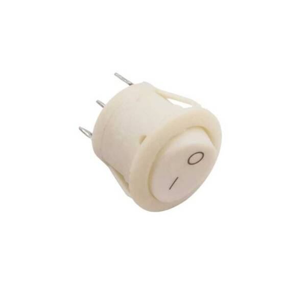 KCD1-2 ON-OFF Anahtar 3 Pin Beyaz - 2