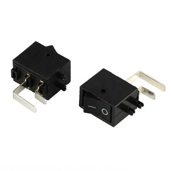 KCD11 Mini On-Off Anahtar PCB Tip - Siyah - 3