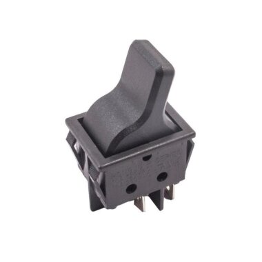 KCD4 R210 Işıksız Yaylı ON-OFF Anahtar - 4 Pin - 1