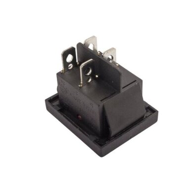 KCD4 Su Geçirmez Işıklı On/Off Anahtar - Kırmızı - 2