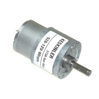 KGA37 12V 90Rpm 37mm Redüktörlü Dc Motor - 2