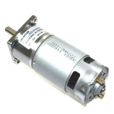KGA42 12V 150Rpm 42mm Redüktörlü Flanşlı Uzun Dc Motor - Görsu Elektronik