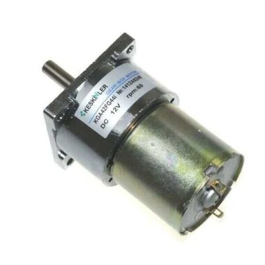 KGA42 12V 60Rpm 42mm Redüktörlü Flanşlı Kısa Dc Motor - Görsu Elektronik