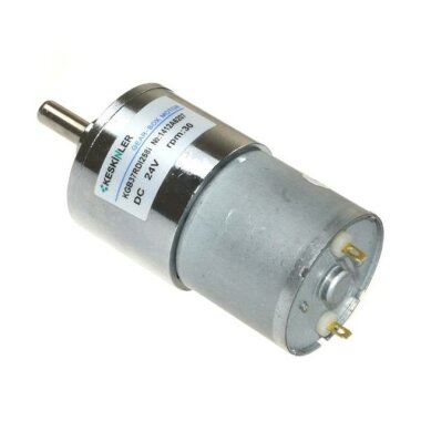 KGB37 24V 30Rpm 37mm Redüktörlü Eksantrik Dc Motor - 1