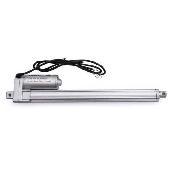 KGRA 24V 300MM 2000N IP65 Hall Sensörlü Lineer Motor - 1