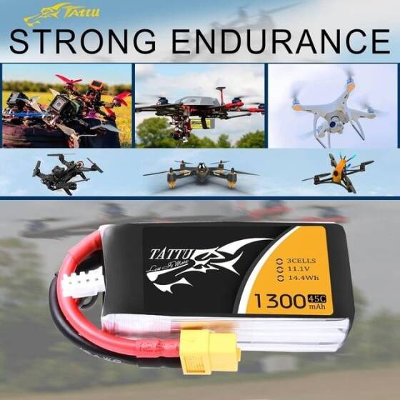 Kırmızı 1300MAH 2 S 7.4 V 25C Yüksek Güç Yüksek Kaliteli Model Uçak LIPO Pil XT60 Dişi - 4