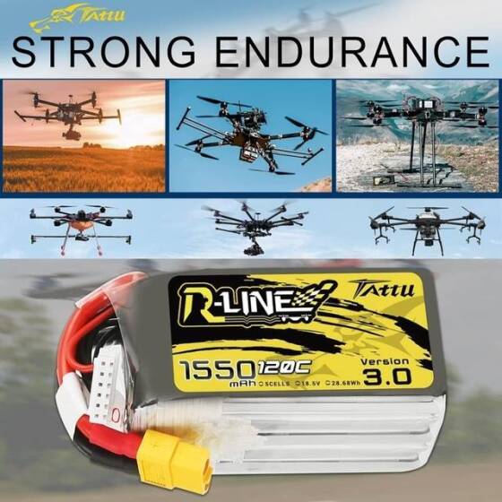 Kırmızı 1300MAH 4 S 14.8 V 25C Yüksek Güç Yüksek Kaliteli Model Uçak LIPO Pil JST Dişi - 5
