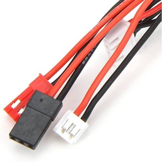 Kırmızı 2200MAH 3 S 11.1 V 35C Yüksek Güç Yüksek Kaliteli Model Uçak LIPO Pil T Dişi - 3