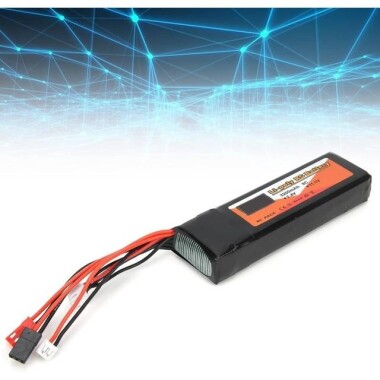 Kırmızı 2200MAH 3 S 11.1 V 35C Yüksek Güç Yüksek Kaliteli Model Uçak LIPO Pil T Dişi - 5