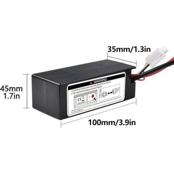 Kırmızı 5200MAH 2 S 7.4 V 25C Yüksek Güç Yüksek Kaliteli Model Uçak LIPO Pil T Dişi - 2