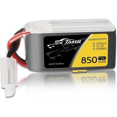 Kırmızı 850MAH 3 S 11.1 V 25C Yüksek Güç Yüksek Kaliteli Model Uçak LIPO Pil JST Dişi - 1