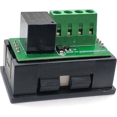 Kırmızı Mavi Çift Ekran 12V Gecikme Rölesi Mini Led Dijital Zamanlayıcı Zaman Rölesi Modülü Ev - 4