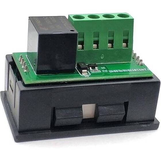 Kırmızı Mavi Çift Ekran 12V Gecikme Rölesi Mini Led Dijital Zamanlayıcı Zaman Rölesi Modülü Ev - 4